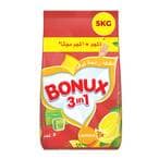 اشتري بونكس مسحوق غسيل أوتوماتيك - رائحة ليمون - 4 كيلو جرام + 1 في مصر