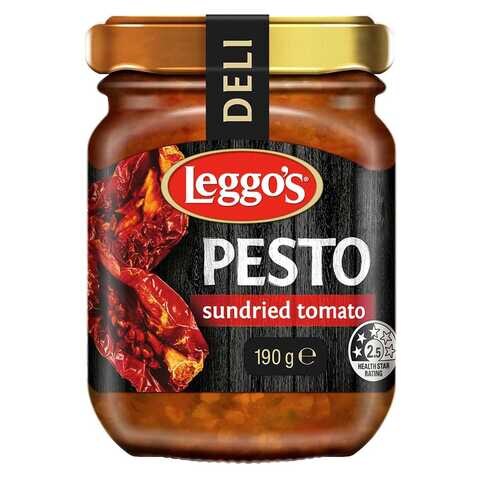 Leggos Sundried Tomato Pesto Sauce 190g