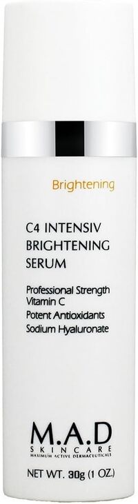 M.A.D Skincare C4 Intensiv Brightening Serum W/Pro Strength Vitamin C -1Oz
