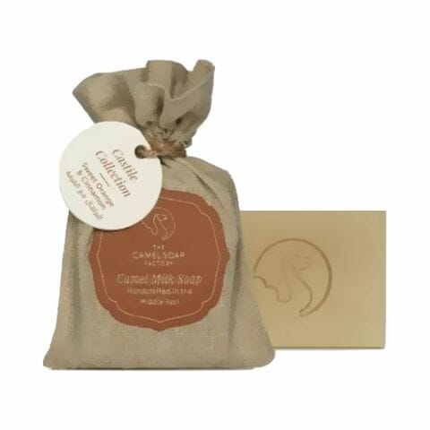 The Camel Soap Factory Sweet Orange And Cinnamon Milk Soap 100g