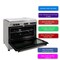 Nobel Gas Cooker Stainless Steel 90X60 5 Gas Burners FFD Gas Oven Turkey NGC9699 (Basic Installation Included)