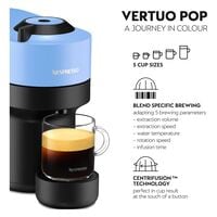 Nespresso Vertuo Pop Coffee Maker Pacific Blue