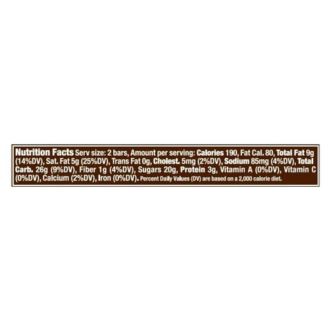 شوكولاتة سنيكرز مقرمشة بالحليب والفول السوداني 40 جرام × عبوة من 5 قطع