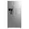 Daewoo Side-By-Side Refrigerator DW-FRS-657SSI 500L Silver