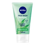 Buy NIVEA Face Wash Cleanser, Purifying Cleansing, Combination Skin, 150ml in Saudi Arabia