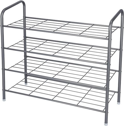 Iron shoe hot sale rack online