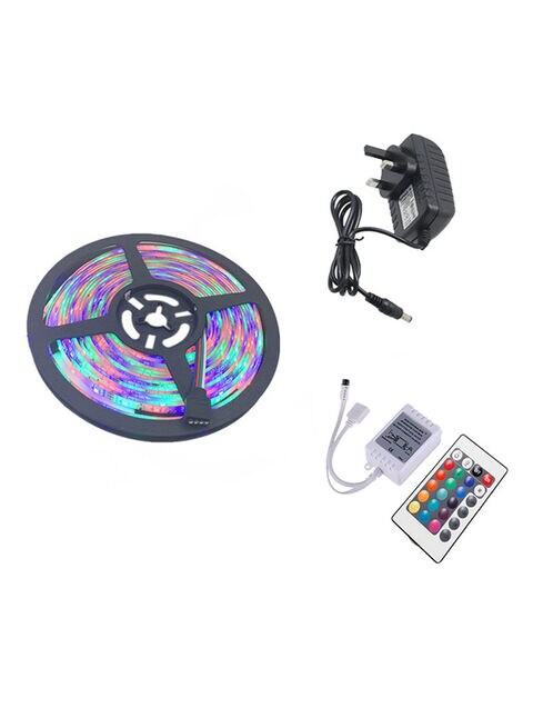 Generic Waterproof RGB LED Light Strip 24Key Remote Control Multicolour