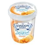 اشتري London Dairy Premium Low Fat Mango Yoghurt Ice Cream 500ml في الكويت
