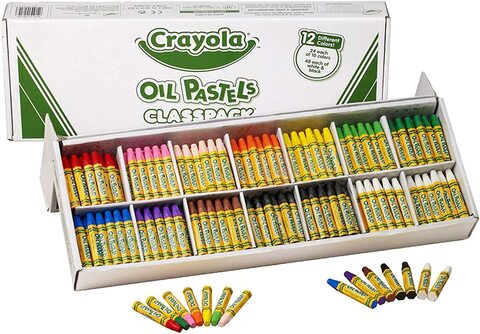 Crayola 336-Pieces Oil Pastels Classpack Multicolor Set