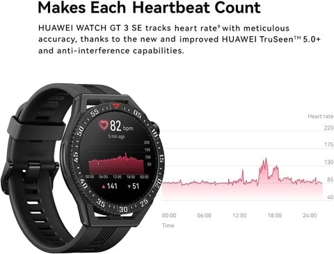 HUAWEI Watch GT 3 SE Smartwatch, Sleek and Stylish, Science-Based Workouts,  Sleep Monitoring, Two-Week Battery Life, Diverse Watch Face Designs