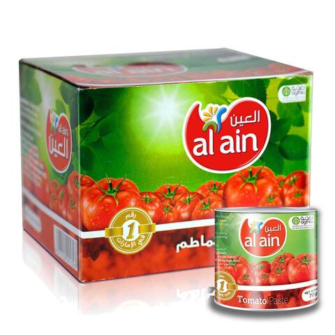 Al Ain Tomato Paste 70g Pack of 25