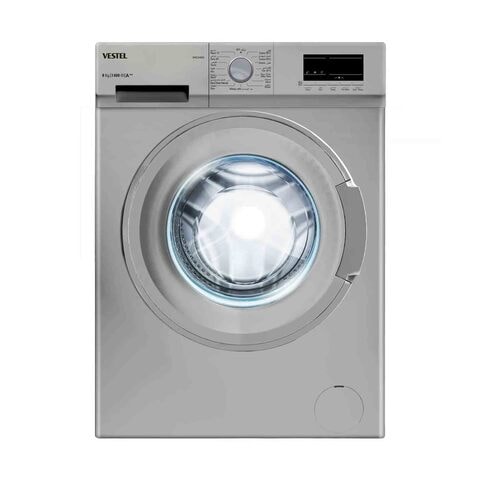 Vestel Washing Machine W9144DS 9kg Silver (Plus Extra Supplier&#39;s Delivery Charge Outside Doha)