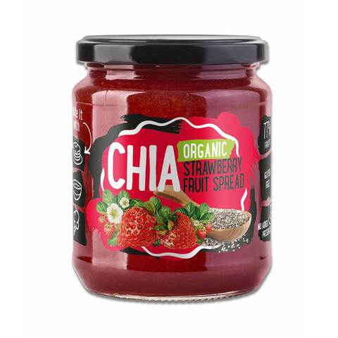 Buy Rudolfs Organic Fruit Spread Strawberry and Chia - 250 gram in Egypt