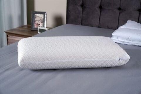 For Living Cool Gel Memory Foam Pillow, White