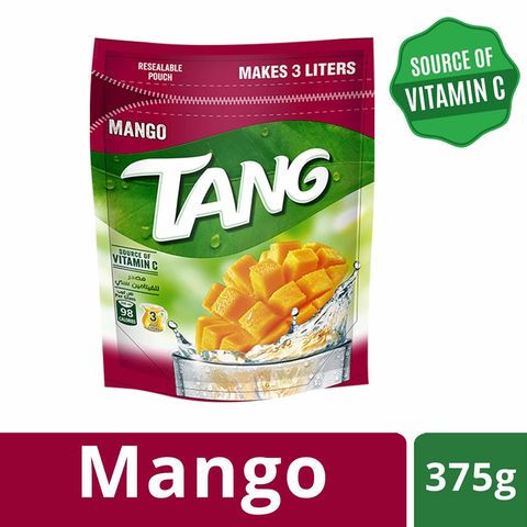 Tang Mango Flavoured Powder Juice 375g