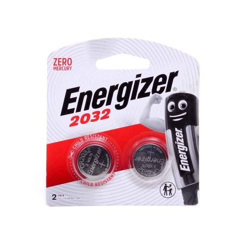 Energizer CR 2032 3V 240 mAh Lithium Non-Rechargeable Coin Battery - 6/Pack  2032BP-6 - Acme Tools