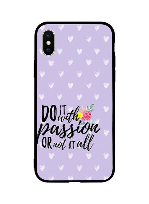 Theodor - Protective Case Cover For Apple iPhone X Do It With Passion