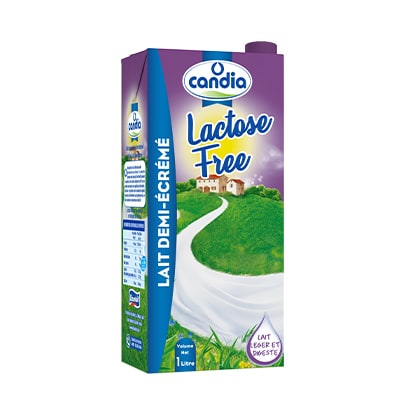 Candia Uht Milk Lactose Free 1L
