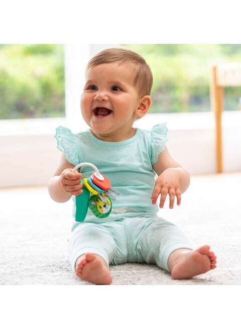 Infantino Lights &amp; Music Busy Key Set/Activity Toy For Baby From 3 Months And Above, Multicolour