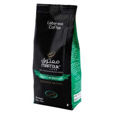 Maatouk Private Blend With Cardamom Coffee 250g
