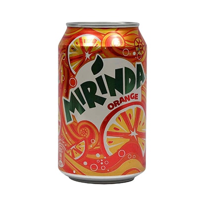 Mirinda Soft Drink Orange Can 330ML