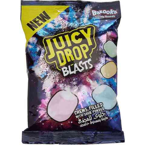 Bazooka Juicy Drop Blasts Candy 120g