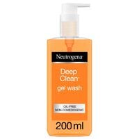Neutrogena Face Wash Deep Clean Gel 200ml
