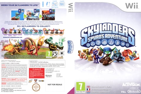 Skylanders spyro adventure clearance wii