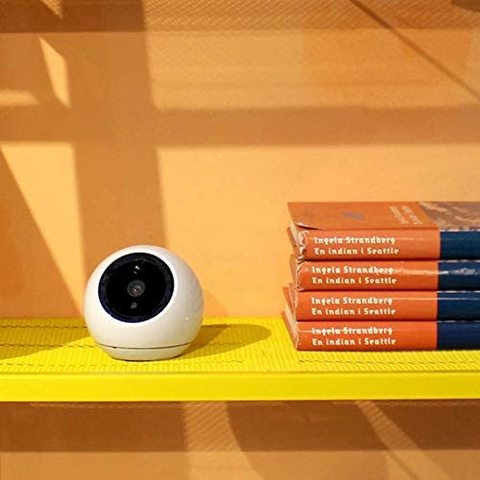 Amaryllo - Apollo Biometric Auto Tracking 360 Home Camera Full HD - White