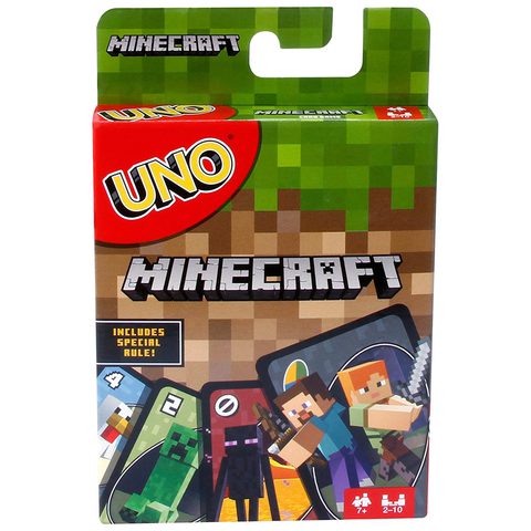 Mattel Uno Minecraft Card Game