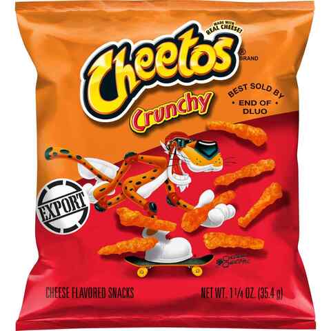 Buy Cheetos Crunchy Cheese Snacks 35.43g in UAE