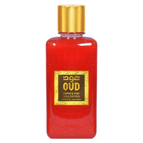 Oud Luxury Collection Saffron And Oud Shower Gel Clear 300ml