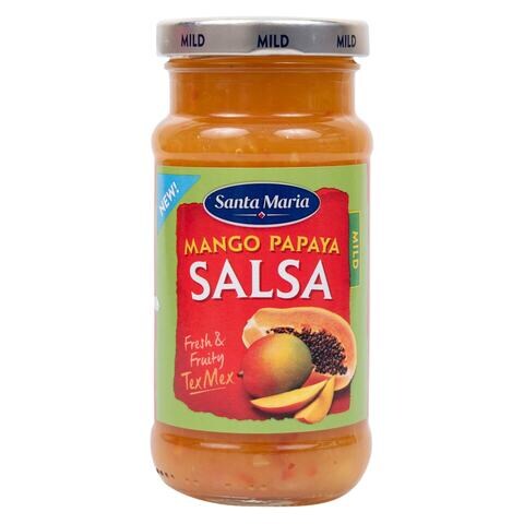 Santa Maria Mild Mango Papaya Salsa 230g