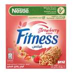 Buy Nestle Fitness Strawberry Breakfast Cereal Bar - 23.5 gram - 6 Pieces in Egypt