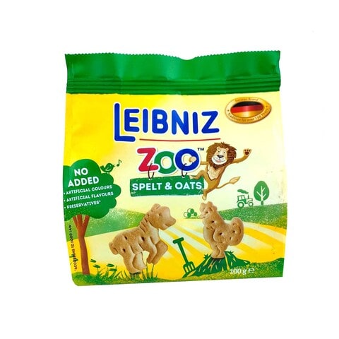 Bahlsen Leibniz Zoo Country Biscuits With Spelt And Oats -100 Gram