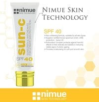 Nimue Skin Technology Sun-C SPF 40 UVA/UVB High Protection Suncreen &amp; Antioxidant 60ml / 2.0 Fl. Oz.