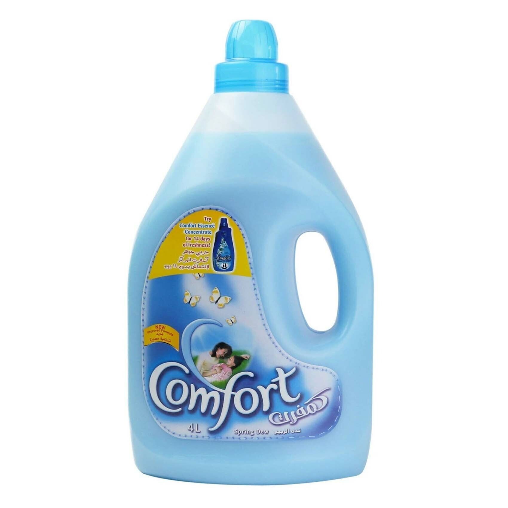 Buy Comfort Fabric Softener Spring Dew 4L Online Shop Cleaning