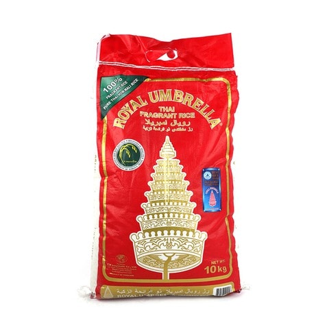 Buy Royal Umbrella Thai Fragrant Rice 10kg in Saudi Arabia