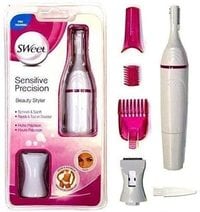Sweet Homes Cordless/Beauty Styler/Eyebrow/Bikini/Face/Body Hair/Removal/Machine/Remover/Shaver And Trimmer For Women Girls (White)