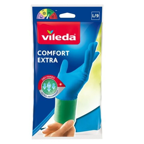 Vileda Comfort and Care Large Gloves