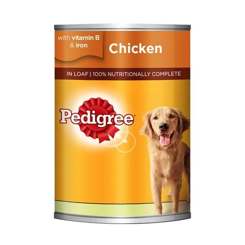 Pedigree Chicken Loaf Wet Dog Food 400g