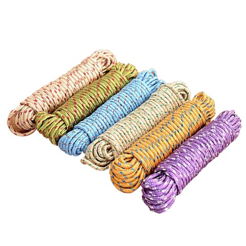 Buy Generic-33ft Laundry Clothesline Nylon Rope Sturdy Hanging Drying Clothes  Line Cord Portable Outdoor Camping Travel Online - Shop Home & Garden on  Carrefour UAE