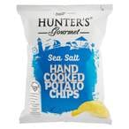 اشتري هانترز غورميه رقائق بطاطس بملح البحر مطبوخة يدويا 125 غرام في الامارات