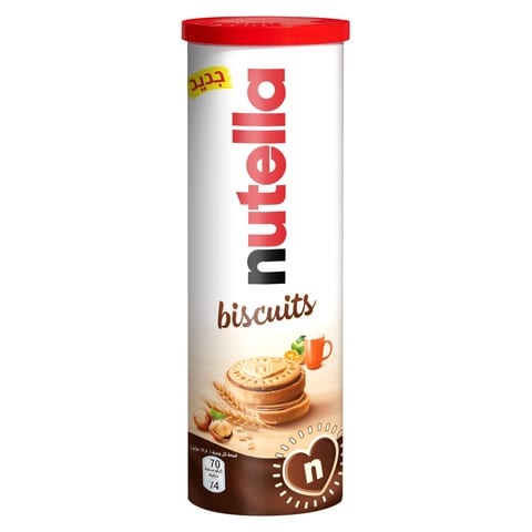 Buy Nutella Crunchy Biscuit 166g Online - Shop Food Cupboard on Carrefour  UAE