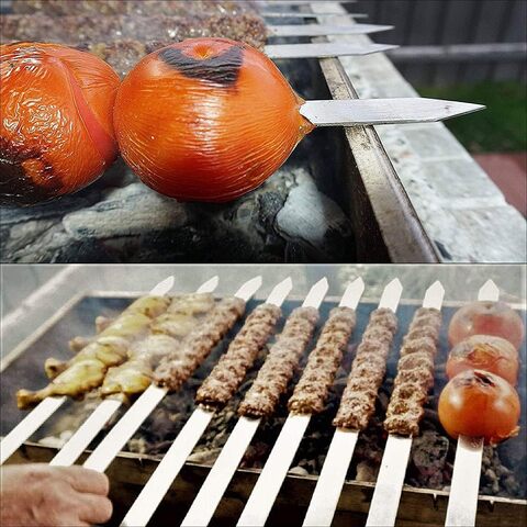 Flat skewers 2024 for kebabs