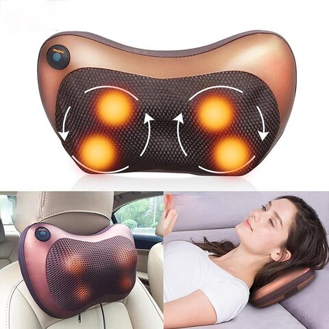 Neck massage outlet pillow