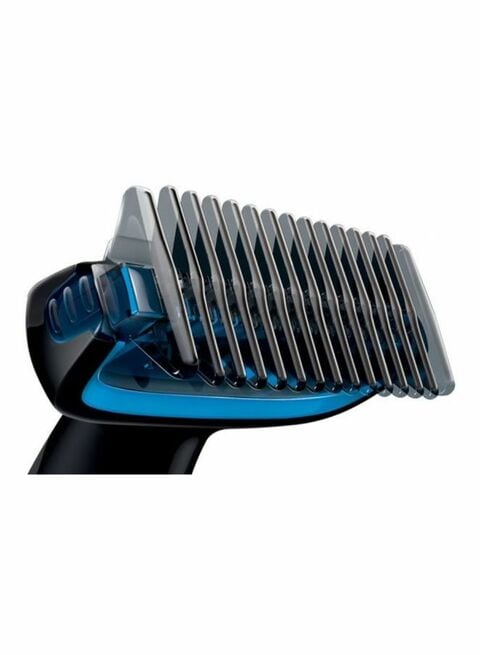 Philips - Battery Operated Body Groomer Black/Blue