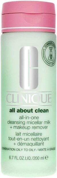 Clinique All About Clean All-In-One Cleansing Micellar Milk And Makeup Remover - 6.7 Oz