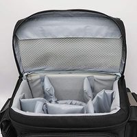 Solibag Shoulder Case -3000 Large DSLR Gadget Bag (Gray Interior)