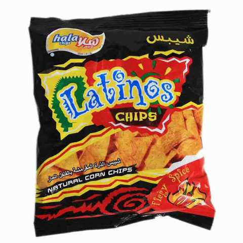 Hala Chips Latinos Fiery Spices 30 Gram